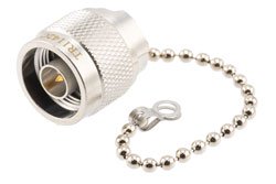 PE6TR1142C - 2 Watt RF Load With Chain DC to 12 GHz With N Male Input Brass Body