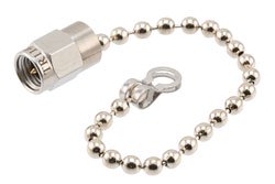 PE6TR1145C - 2 Watt RF Load With Chain DC to 12 GHz With SMA Male Input Stainless Steel Body