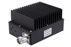 PE6TR1151 - Low PIM 50 Watt RF Load 0.4 GHz to 6 GHz with 4.3-10 Female Black Anodized Aluminum