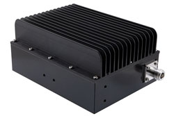 PE6TR1154 - Low PIM 200 Watt RF Load 0.4 GHz to 6 GHz with N-type Female Black Anodized Aluminum
