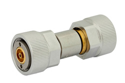 PE7023-10 - 10 dB Fixed Attenuator, 7mm Sexless To 7mm Sexless Passivated Stainless Steel Body Rated To 2 Watts Up To 18 GHz