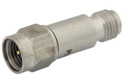 PE7024-30 - 30 dB Fixed Attenuator, 2.92mm Male to 2.92mm Female Passivated Stainless Steel Body Rated to 2 Watts Up to 26.5 GHz