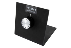PE7034-1 - 0 to 1 dB Rotary Step Attenuator, BNC Female to BNC Female with 0.1 dB Step Rated to 1 Watt Up to 1 GHz