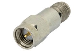 PE7045-4 - 4 dB Fixed Attenuator, SMA Male to SMA Female Passivated Stainless Steel Body Rated to 2 Watts Up to 12.4 GHz