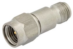 PE7046-20 - 20 dB Fixed Attenuator, 2.92mm Male to 2.92mm Female Passivated Stainless Steel Body Rated to 0.5 Watts Up to 40 GHz