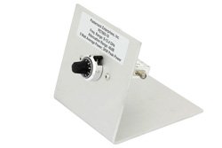 PE7065-10 - 0 to 40 dB Rotary Continuously Variable Attenuator, SMA Female To SMA Female Rated To 5 Watts From 8 GHz To 12.4 GHz