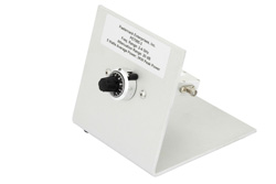 PE7065-3 - 0 to 20 dB Rotary Continuously Variable Attenuator, SMA Female To SMA Female Rated To 5 Watts From 2 GHz To 4 GHz