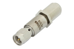 PE7076 - 50 Ohm SMA Male to 75 Ohm F Female Matching Pad Operating from DC to 3 GHz RoHS Compliant