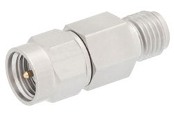 PE7091-12 - 12 dB Fixed Attenuator, SMA Male to SMA Female Passivated Stainless Steel Body Rated to 2 Watts Up to 6 GHz