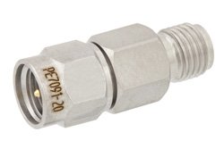 PE7091-20 - 20 dB Fixed Attenuator, SMA Male to SMA Female Passivated Stainless Steel Body Rated to 2 Watts Up to 6 GHz