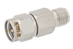 PE7091-20 - 20 dB Fixed Attenuator, SMA Male to SMA Female Passivated Stainless Steel Body Rated to 2 Watts Up to 6 GHz