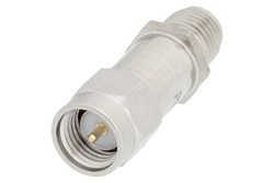 PE7092-12 - 12 dB Fixed Attenuator, SMA Male to SMA Female Passivated Stainless Steel Body Rated to 2 Watts Up to 18 GHz