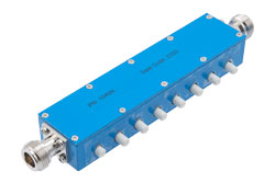 PE70A1040N - 0 to 90 dB Push Button Step Attenuator, 50 Ohm N Female To 50 Ohm N Female With 1 dB Step Rated To 2 Watts Up To 1 GHz