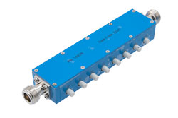 PE70A1042N - 0 to 90 dB Push Button Step Attenuator, 50 Ohm N Female To 50 Ohm N Female With 1 dB Step Rated To 2 Watts Up To 4 GHz