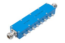 PE70A1045N - 0 to 90 dB Push Button Step Attenuator, 50 Ohm N Female To 50 Ohm N Female With 1 dB Step Rated To 5 Watts Up To 4 GHz