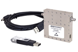 PE70A3902 - USB Controlled Programmable Attenuator, 95 dB, from 200 MHz to 6 GHz, 1 dB Steps, SMA Female