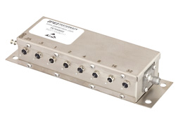 8 Bit Relay Controlled Programmable Attenuator, 63.75 dB Up to 2 GHz, 0.25 dB Steps, +12V, SMA Female