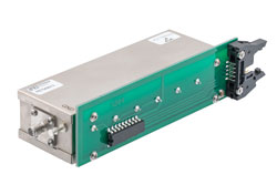 PE70A8013 - 6 Bit Relay Controlled Programmable Attenuator, 63 dB, DC to 2500 MHz, 1 dB Steps, 100W peak power, TTL, +12V, SMA Female