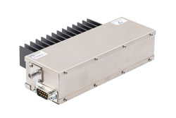 PE70A8014 - Relay Controlled Programmable Attenuator, 63 dB Up to 2.7 GHz, 1 dB Steps, 10W Average Power, SMA Female with Heatsink