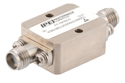 Positive Slope Equalizer, 6 GHz to 18 GHz, 2 dB Fixed Equalizing Value, 1.5 dB Loss, Max Pin +30 dBm, Field Replaceable SMA