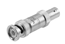 PE70MP1100 - 50 Ohm BNC Male to 75 Ohm BNC Female Matching Pad Operating from DC to 3 GHz