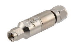 PE70MP1107 - 50 Ohm SMA Male to 75 Ohm F Male Matching Pad Operating from DC to 3 GHz