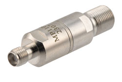 PE70MP1109 - 50 Ohm SMA Female to 75 Ohm F Female Matching Pad Operating from DC to 3 GHz