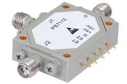 PE7112 - SMA SPDT PIN Diode Switch Operating From 1 GHz to 2 GHz Up To +30 dBm