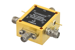 2.92mm SPDT PIN Diode Switch Operating From 2 GHz to 40 GHz Up to +27 dBm
