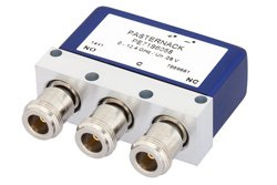 PE71S6058 - SPDT Electromechanical Relay Failsafe Switch, DC to 12.4 GHz, up to 700W, 28V, N