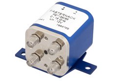 PE71S6066 - Transfer Electromechanical Relay Failsafe Switch, DC to 18 GHz, up to 240W, 12V, SMA