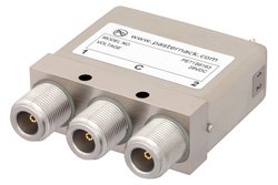 PE71S6163 - SPDT Electromechanical Relay Latching Switch, DC to 12.4 GHz, 160W, 28V Self Cut Off, Diodes, N