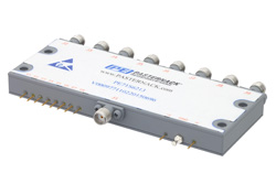 SP8T PIN Diode Switch Operating From 500 MHz to 18 GHz Up to +20 dBm and SMA