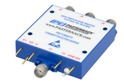 SP3T PIN Diode Switch Operating From 12 GHz to 18 GHz Up to +20 dBm and SMA