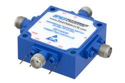 Transfer PIN Diode Switch Operating From 2 GHz to 4 GHz Up to +30 dBm and Field Replaceable SMA