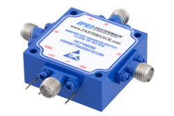 PE71S6292 - Absorptive Transfer PIN Diode Switch Operating From 1 GHz to 18 GHz Up to 0.5 Watts (+27 dBm) and Field Replaceable SMA