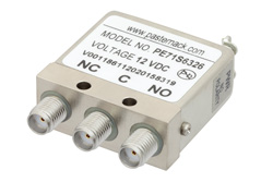 PE71S6326 - SPDT Electromechanical Relay Failsafe Switch, DC to 18 GHz, 20W, 12V, SMA
