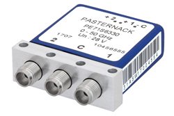 PE71S6330 - SPDT Electromechanical Relay Latching Switch, DC to 50 GHz, 28V, 2.4mm