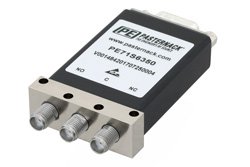 PE71S6350 - SPDT Electromechanical Relay Failsafe Switch, DC to 18 GHz, up to 90W, 12V, TTL, SMA