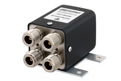 PE71S6386 - Transfer Electromechanical Relay Failsafe Switch, DC to 12 GHz, up to 430W, 28V, TTL, N