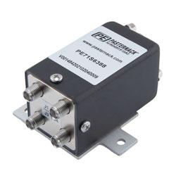 PE71S6388 - Transfer Electromechanical Relay Failsafe Switch, DC to 18 GHz, up to 90W, 12V, SMA