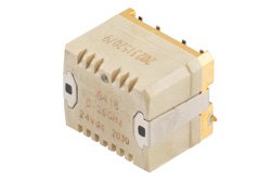 SPDT Electromechanical Relay Latching Switch, DC to 26.5 GHz, up to 40W, 24V, Hot Switching, SMT, 5M Lifecycles