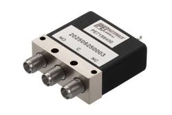 PE71S6430 - SPDT Failsafe DC to 26.5 GHz Electro-Mechanical Relay Switch, Up To 90W, 24V, 2M Lifecycles, SMA