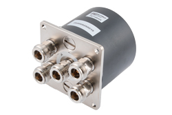 PE71S6434 - SP4T NO DC to 12 GHz Electro-Mechanical Relay Switch, Up To 600W, 12V, 2M Lifecycles, N