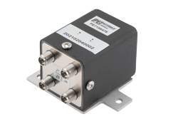 PE71S6476 - Transfer Electromechanical Relay Failsafe Switch, DC to 40 GHz, up to 10W, 2M Lifecycles, 12V, 2.92mm