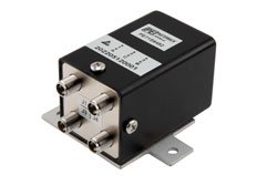 PE71S6482 - Transfer Electromechanical Relay Failsafe Switch, DC to 40 GHz, 5W, 28V, Indicators, TTL, 2.92 mm