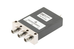 PE71S7283 - SPDT, Electromechanical Relay Latching Switch, DC to 43 GHz, 28VDC, 5W, Diodes, Self Cut-Off, Solder Terminals, 2.92mm