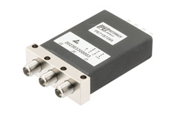 PE71S7285 - SPDT, Electromechanical Relay Latching Switch, DC to 43 GHz, 28VDC, 5W, Indicators, TTL, Diodes, Self Cut-Off, Solder Terminals, 2.92mm