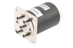 PE71S7289 - SP4T, Electromechanical Relay Normally Open Switch, DC to 43 GHz, 28VDC, 10W, D-Sub, 2.92mm