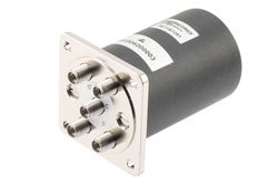 PE71S7291 - SP4T, Electromechanical Relay Normally Open Switch, DC to 43 GHz, 28VDC, 10W, Indicators, TTL, Diodes, Solder Terminals, 2.92mm